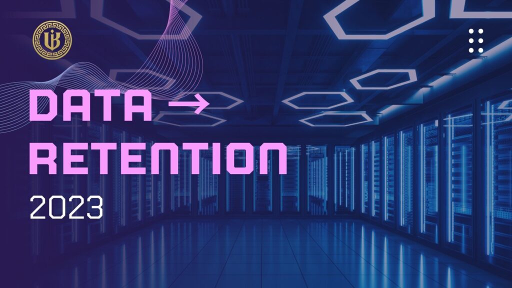 Modern presentation slide with "Improving Onboarding Flows With Data That Drives Retention" text. Features the "Underboss Media" logo and name, and a purple geometric design element.