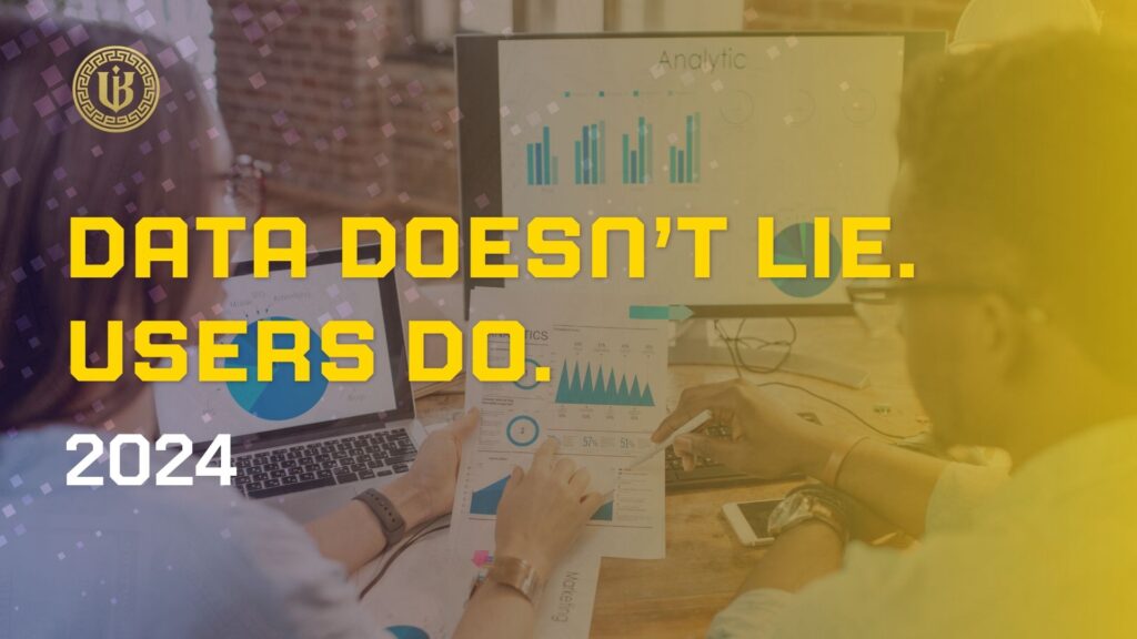 Modern presentation slide with "Using Data Warehouses for SaaS Retention" text. Features the "Underboss Media" logo and name, and a purple geometric design element.